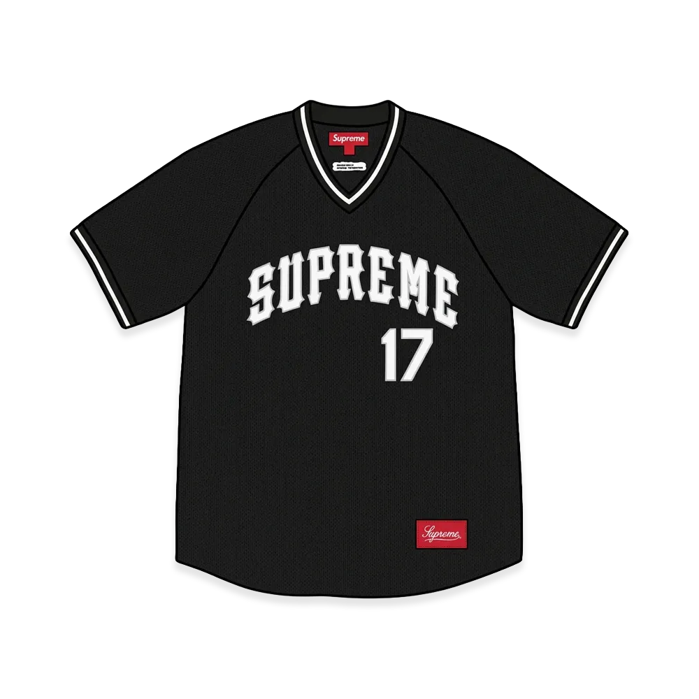 Supreme Baseball Jersey "Black"