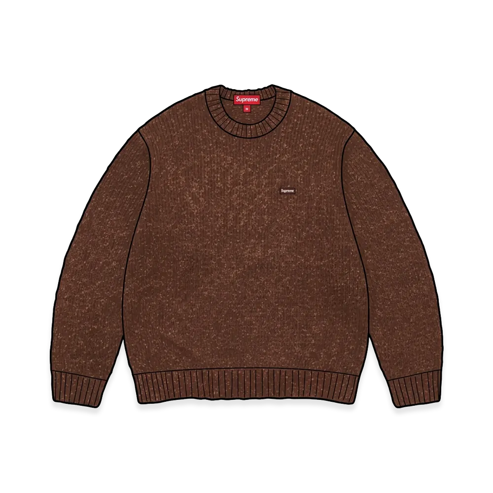 Supreme Boucle Small Box Sweater "Brown"