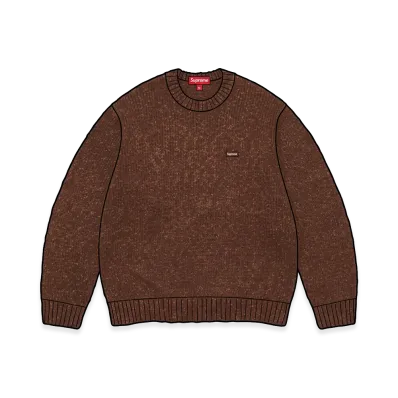 Supreme Boucle Small Box Sweater "Brown"