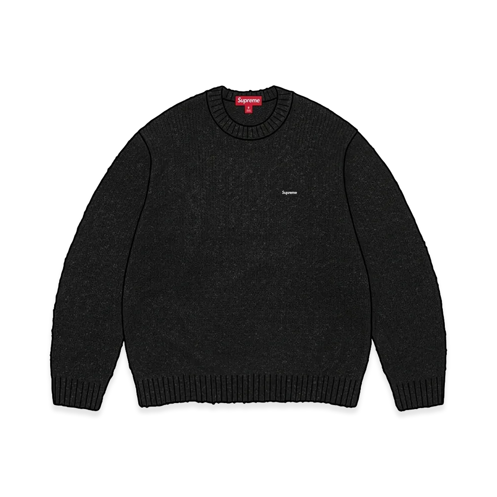 Supreme Boucle Small Box Sweater "Black"