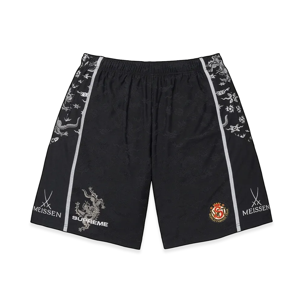 Supreme x Meissen Jacquard Soccer Short "Black"