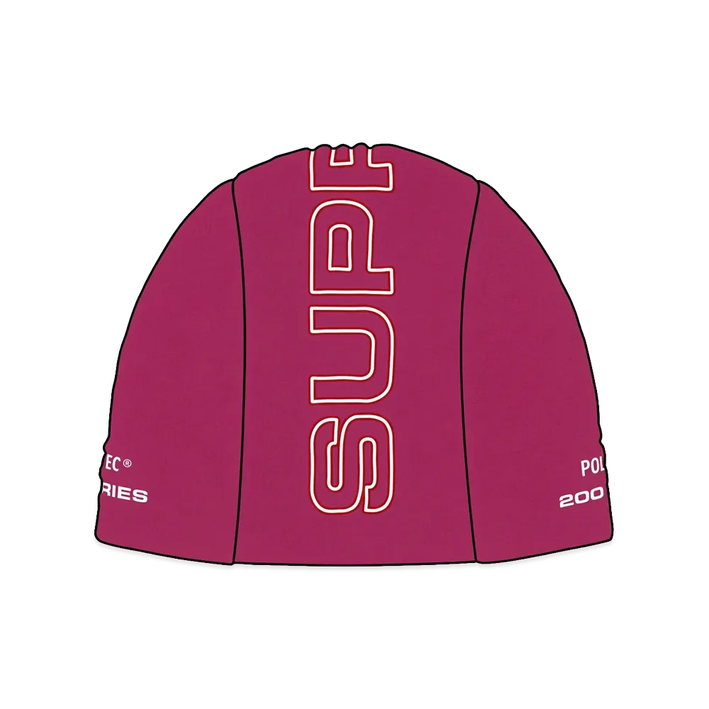 Supreme Polartec Beanie "Raspberry"
