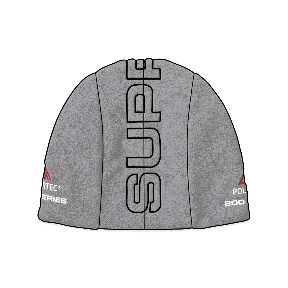 Supreme Polartec Beanie "Grey"
