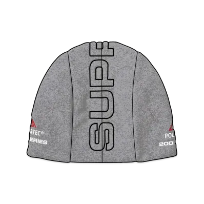 Supreme Polartec Beanie "Grey"