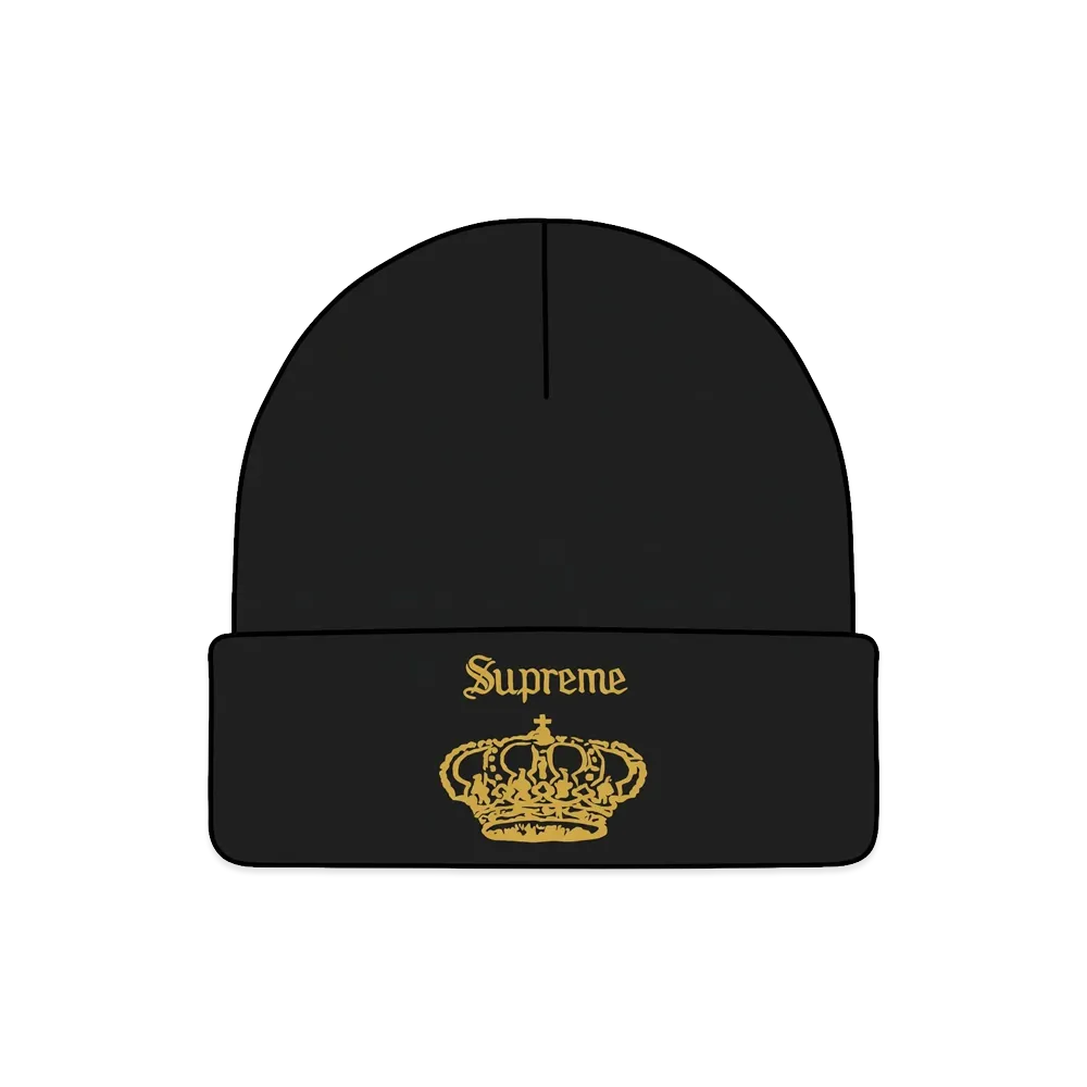 Supreme Crown Beanie "Black"