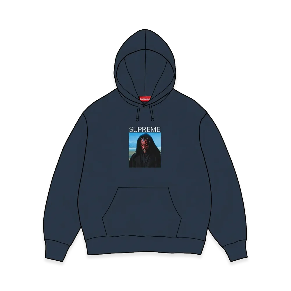 Supreme Sith Hooded Sweatshirt "Navy"