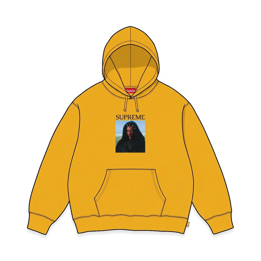 Supreme Sith Hooded Sweatshirt "Bright Gold"