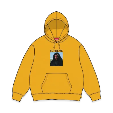 Supreme Sith Hooded Sweatshirt "Bright Gold"