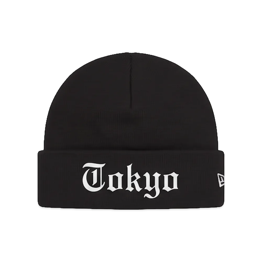 Supreme New Era Shop Beanie (Tokyo) "Black"