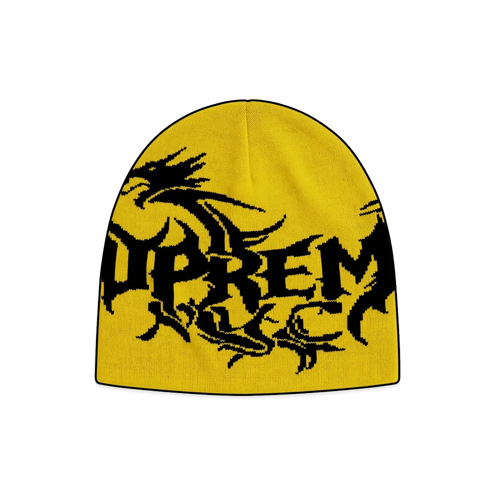 Supreme Dragon Beanie "Yellow"