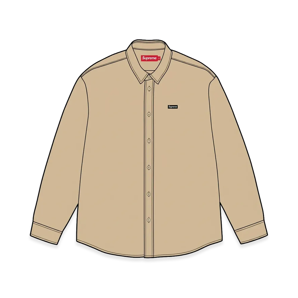 Supreme Small Box Shirt (26FW) "Tan"