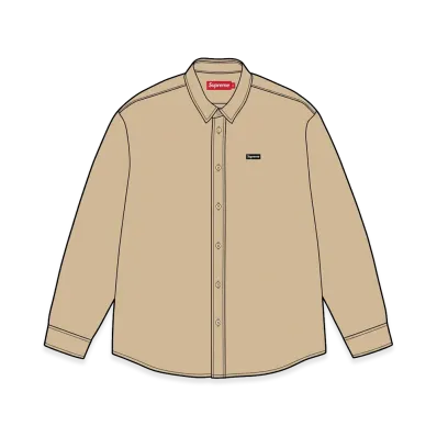 Supreme Small Box Shirt (26FW) "Tan"