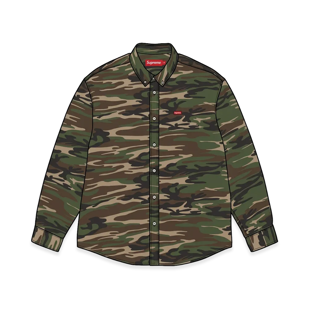 Supreme Small Box Shirt (26FW) "Woodland Camo"