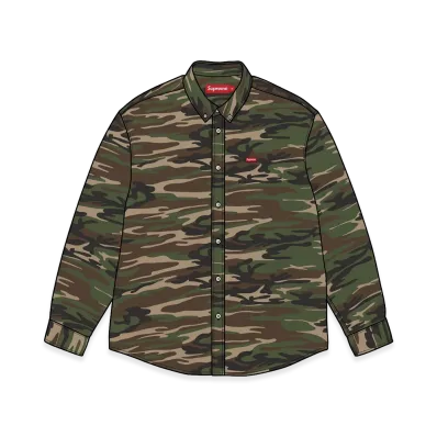 Supreme Small Box Shirt (26FW) "Woodland Camo"