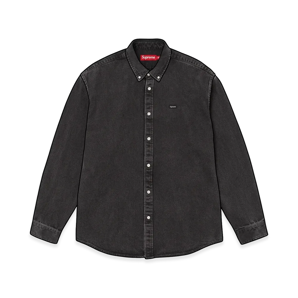 Supreme Small Box Shirt (26FW) "Black Denim"