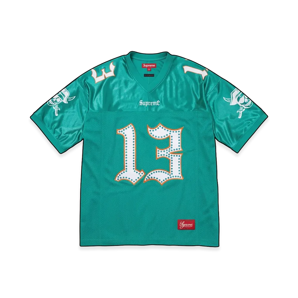 Supreme x b.b. Simon Football Jersey "Teal"
