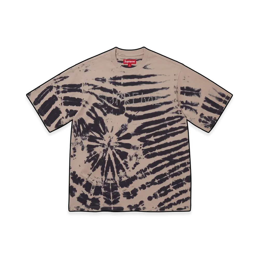 Supreme Hearts Studded S/S Top "Tie Dye"