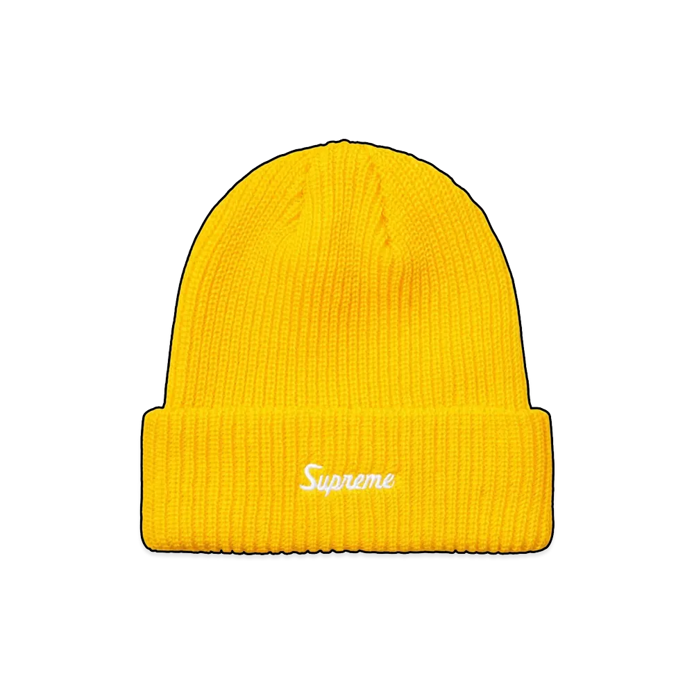 Supreme Loose Gauge Beanie (26FW) "Yellow"