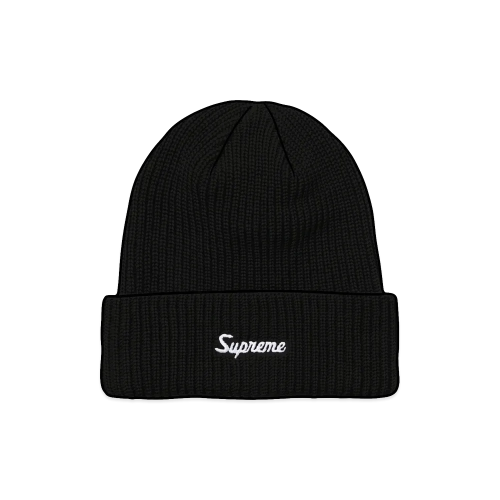 Supreme Loose Gauge Beanie (26FW) "Black"