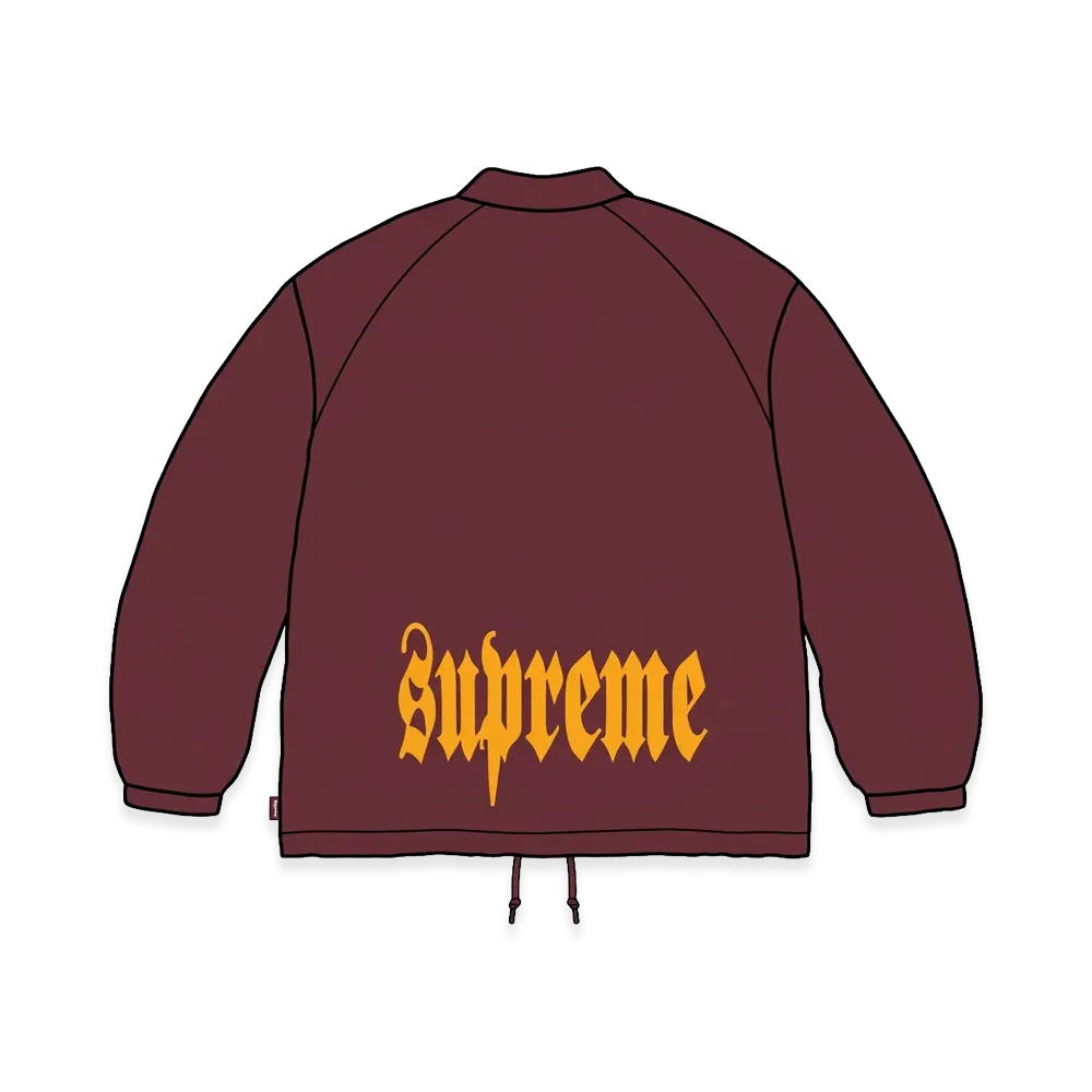 Supreme Coaches Jacket "Burgundy"