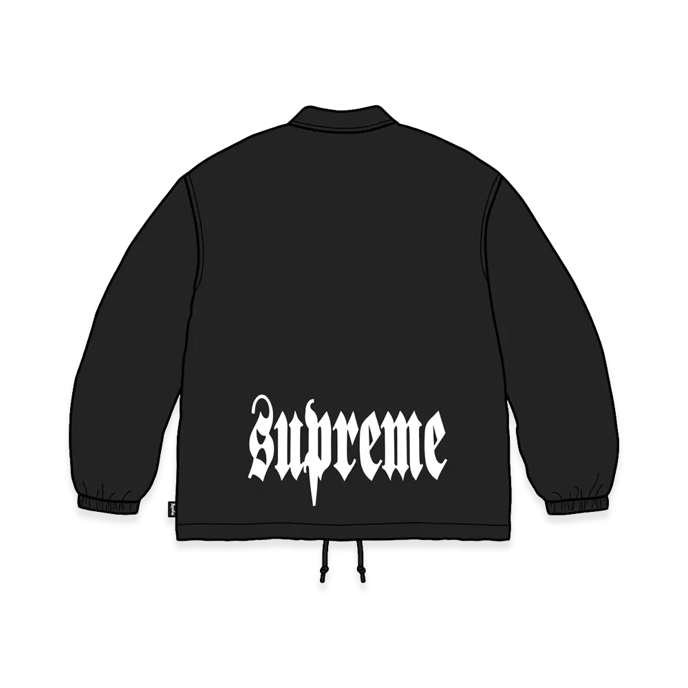 Supreme Coaches Jacket "Black"