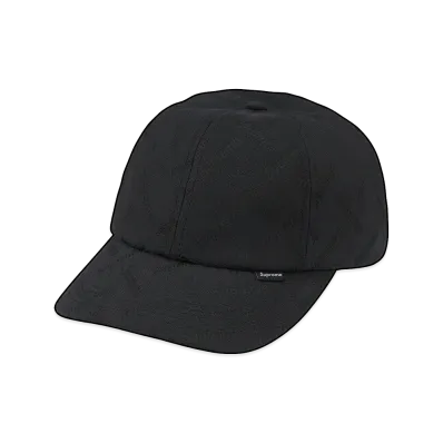 Supreme Monogram Jacquard 6-Panel "Black"