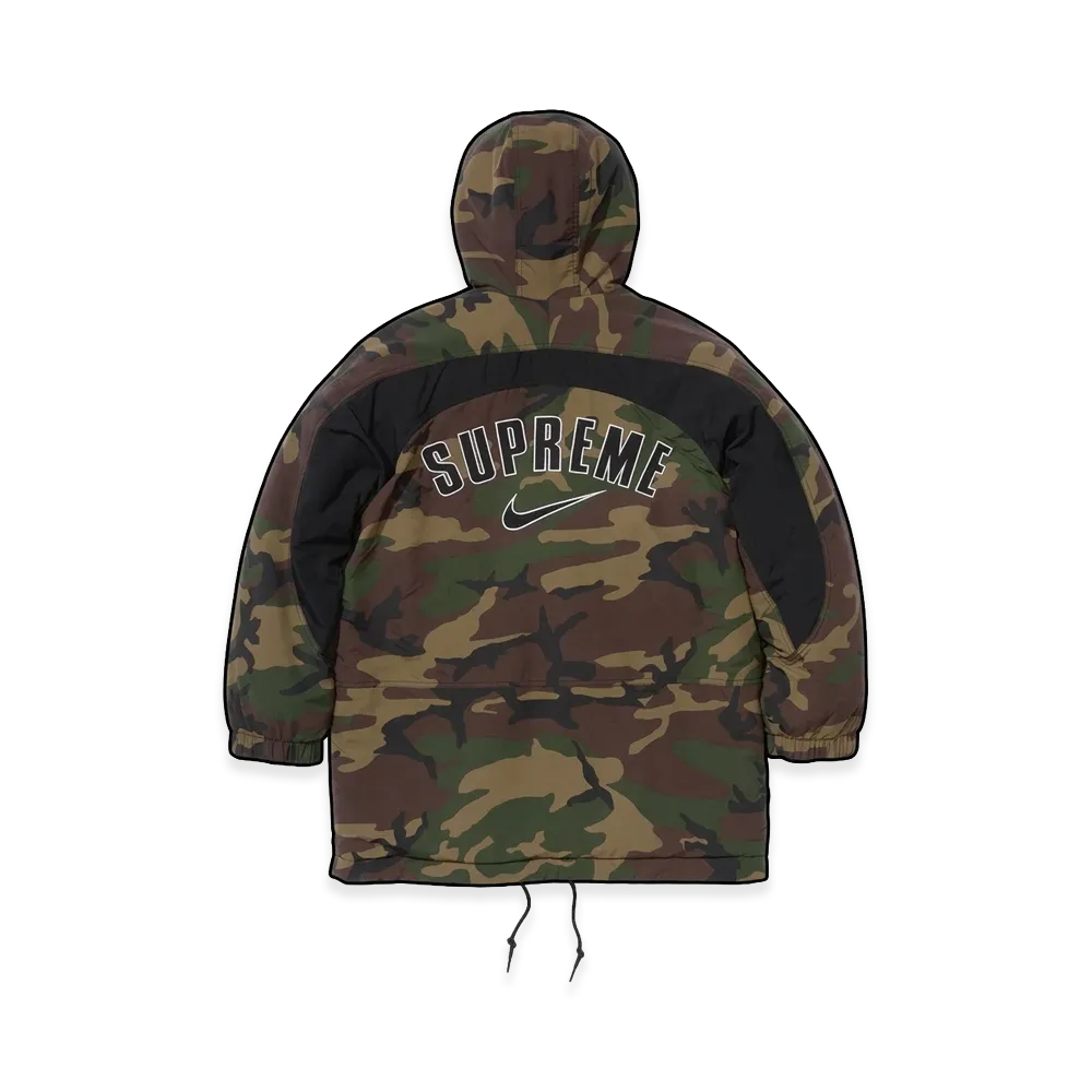 Supreme x Nike Faux Fur Reversible Parka "Woodland Camo"