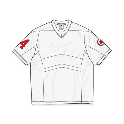Supreme x Nike Football Jersey "White"