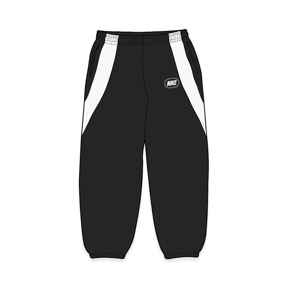 Supreme x Nike Paneled Sweatpant "Black"