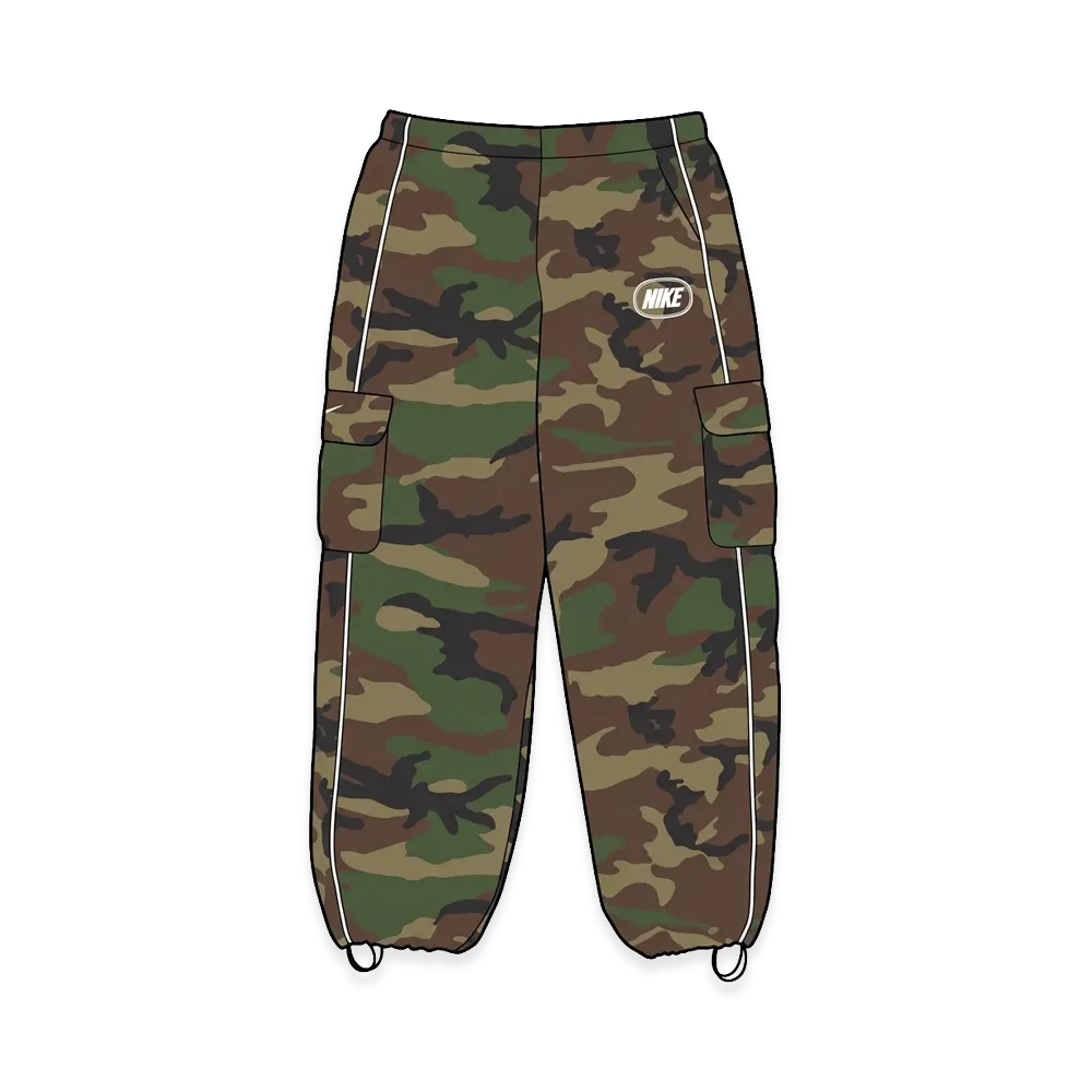 Supreme x Nike Nylon Cargo Pant "Woodland Camo"