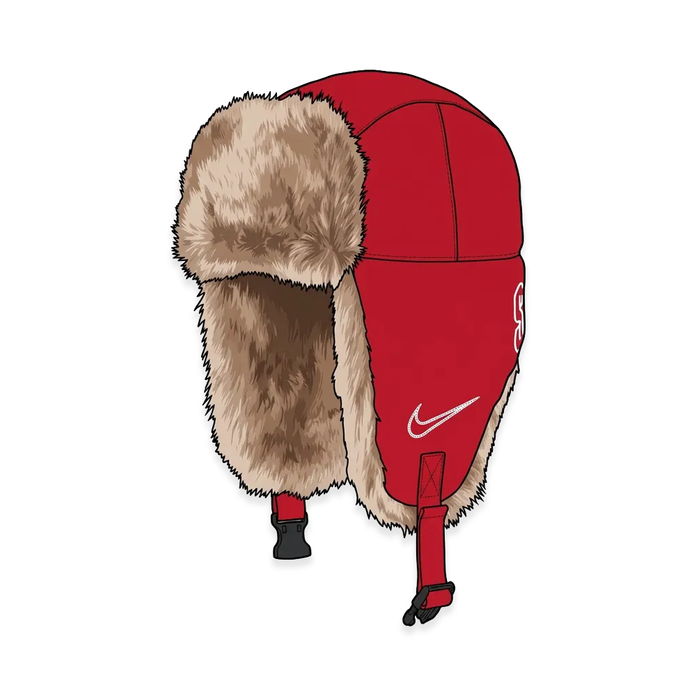 Supreme x Nike Trooper Hat "Red"