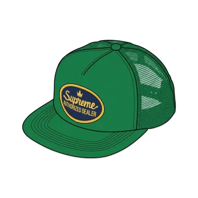 Supreme Authorized Mesh Back 5-Panel "Green"