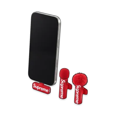 Supreme Mini Mics (Set of 2) "Red"