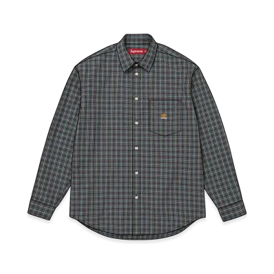 Supreme Mini Plaid Shirt "Brown"