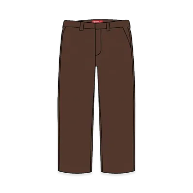Supreme Work Pant (26FW) "Brown"