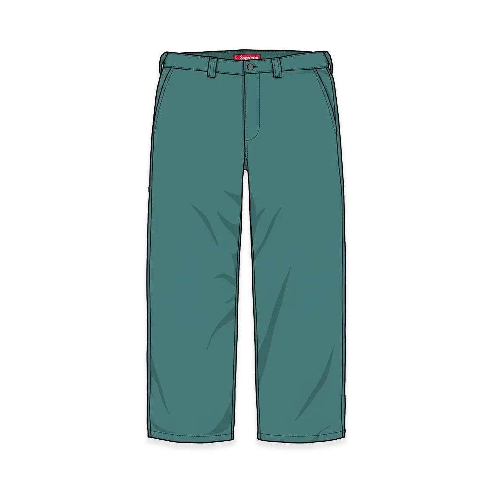 Supreme Work Pant (26FW) "Work Green"