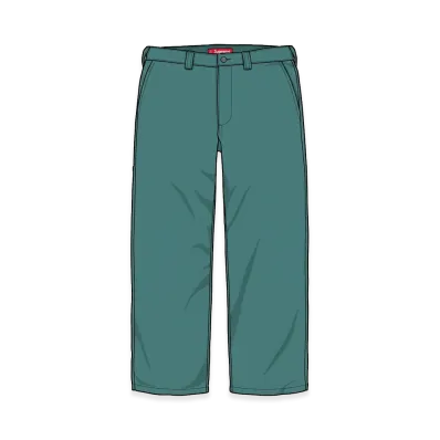 Supreme Work Pant (26FW) "Work Green"