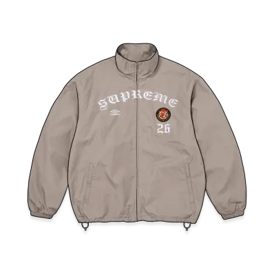 Supreme x Umbro Cotton Ripstop Track Jacket "Grey"