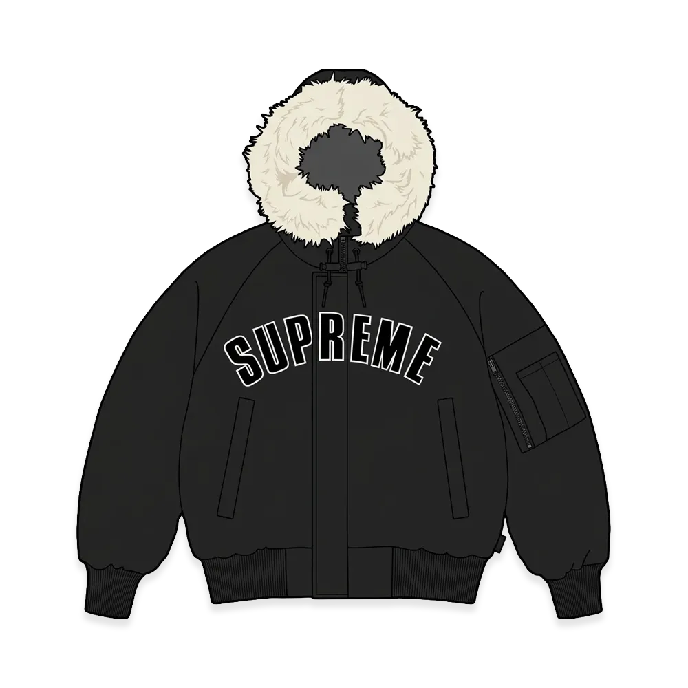 Supreme GORE-TEX N-2B Jacket "Black"