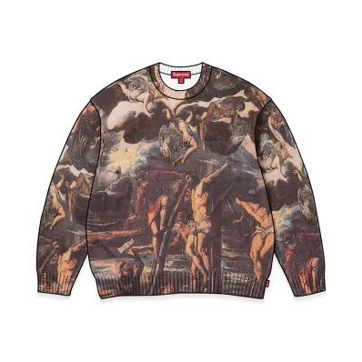 Supreme Crucifixion Sweater "Multicolor"