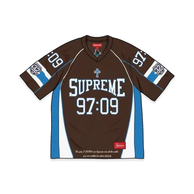 Supreme Disciples Football Jersey "Brown"