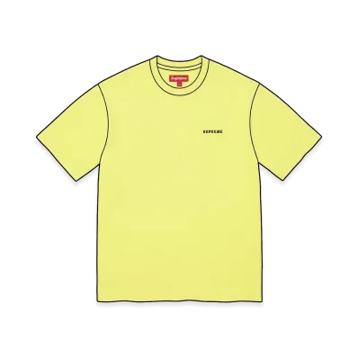 Supreme Washed S/S Top "Yellow"
