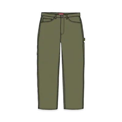 Supreme Painter Pant "Olive"