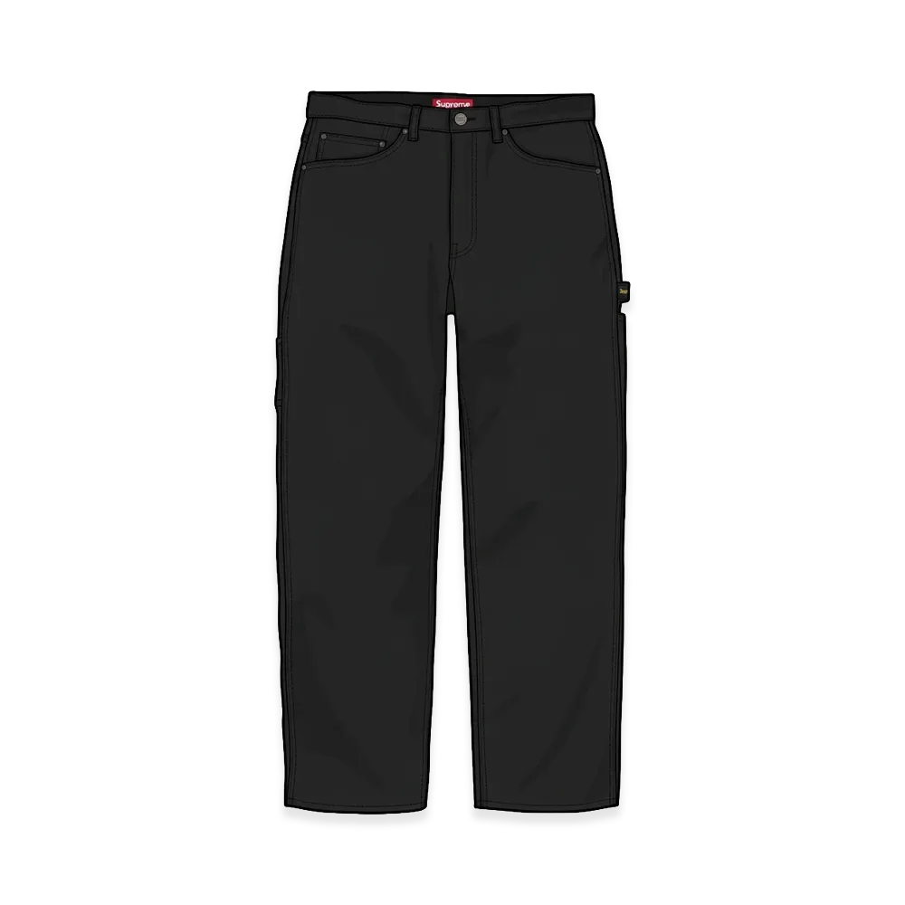 Supreme Painter Pant "Black"