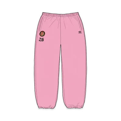 Supreme x Umbro Cotton Ripstop Track Pant "Pink"