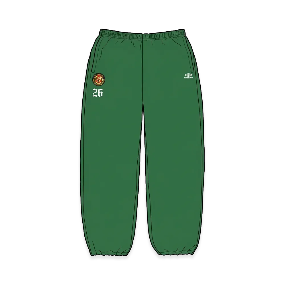 Supreme x Umbro Cotton Ripstop Track Pant "Green"