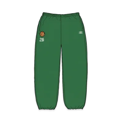Supreme x Umbro Cotton Ripstop Track Pant "Green"