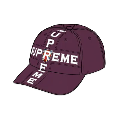 Supreme Cross 6-Panel "Plum"