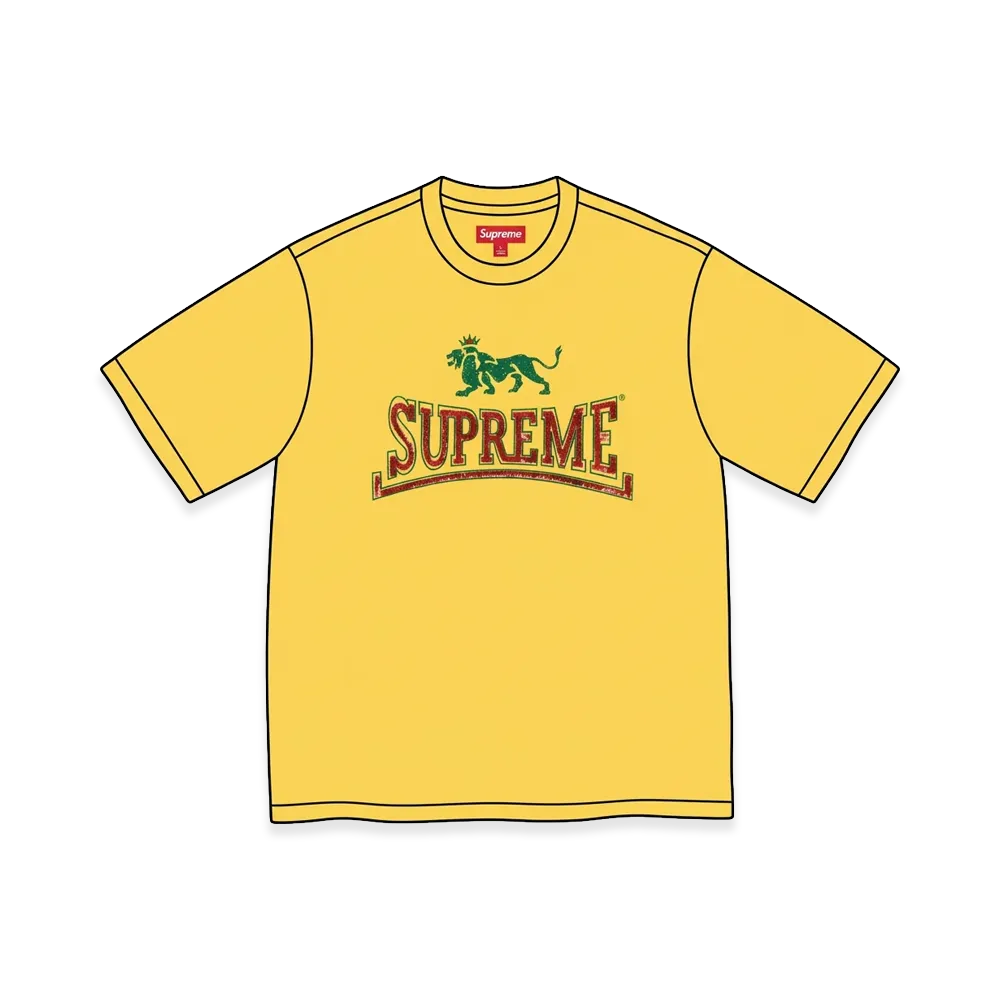 Supreme Milan Sequin S/S Top "Yellow"