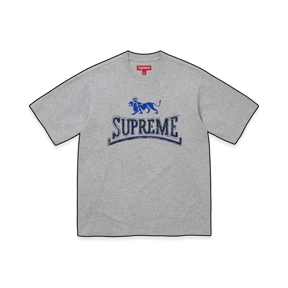 Supreme Milan Sequin S/S Top "Heather Grey"
